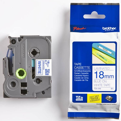TZe-243 plavo na belo 18mm