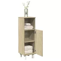 Kupaonski ormarić boja hrasta 30,5x30x95 cm konstruirano drvo
