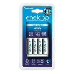 PANASONIC BQ-CC51 Punjač + 4 AA Eneloop punjive baterije - K-KJ51MCC40E