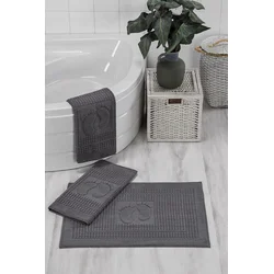 Lessentiel Maison Set Podloga za kupatilo Orma, Antracit
