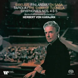 Herbert von Karajan - Sibelius: Symphonies Nos. 4 & 5 (SACD) (2 CD)