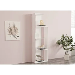 Hanah Home Polica 50x160x19,6cm Bela