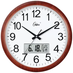 Compas Zidni sat 3128Y, 38 cm, Braon
