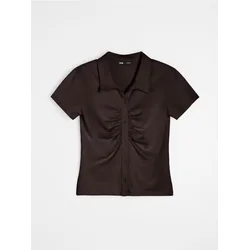 Sinsay - LADIES` BLOUSE - tamno braon