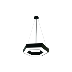 LED luster na sajli LED/28W/230V 4000K prečnik 60 cm