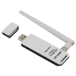 TP-Link Wi-Fi USB Adapter 150Mbps High Gain, USB 2.0, 1x eksterna antena