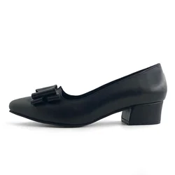 Mona Shoes Ženske cipele, Kožne, Crne