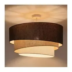 Brilagi - Plafonski luster TRIO 3xE27/60W/230V O 60 cm braon/bež/bela