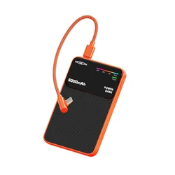 Moxom Power Bank MagSafe MX-PB199 PD20W + 15W Wireless Type-C to Type-C 5000mAh, Narandžasti
