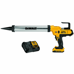 DEWALT DCE580D1 Aku pištolj za silikon 18V XR 600ML, 1 x 2.0Ah