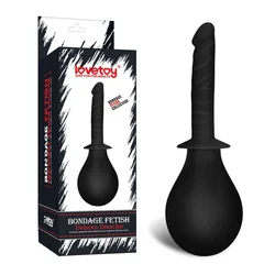 Pipedream Analni tuš sa pumpicom, 23.8cm, Crni