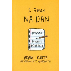 Knjiga Adam J. Kurtz: Ena stran na dan (kreativni dnevnik)