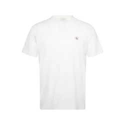 Calvin Klein Jeans Majica kremna/krvavo rdeča/bela