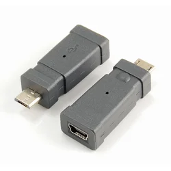 PremiumCord Adapter USB Mini 5 PIN/ženska - Micro USB/moška