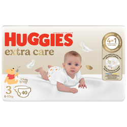 Huggies Extra Care Jumbo P40 Pelene za bebe 3, 6-10kg, 40 komada