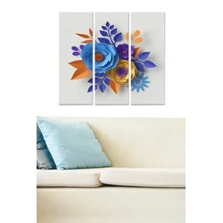 Set slika Wallity MDF567481471, 3 dijela