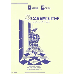 BOZZA:SCARAMOUCHE OP.53,SAX