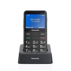 PANASONIC mobilni telefon KX-TU155, Black