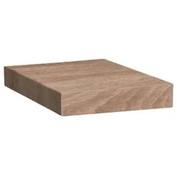 Polica zidna 23,5x23,5x3,8cm mdf/drvo natural- jja