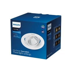 Philips 59554/31/E0 - LED prigušiva ugradno svetilo POMERON LED/3W/230V