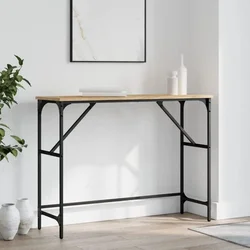 Konzolni stol boja hrasta sonome 100x32x75 cm konstruirano drvo