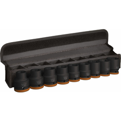 Bosch Set kovanih nasadnih ključeva 17 - 32mm, 3/4, 9 delova, PRO Impact Socket 2608003041