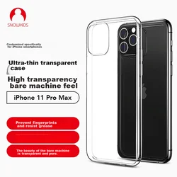 Snowkids Maska za mobilni telefon iPhone 11 Pro Max, Providna