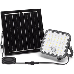 Aigostar - LED prigušiva solarni reflektor sa senzorom LED/80W/3,4V IP66 + daljinski upravljač