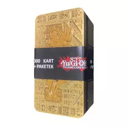 KONAMI karte Yu-Gi-Oh! 300 kart ORIGINAL + zlati tin + booster (paketek)