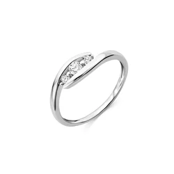 DIAMANT LETERNEL Prstan srebrna