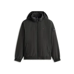 TOMMY HILFIGER Prehodna jakna ESSENTIAL črna