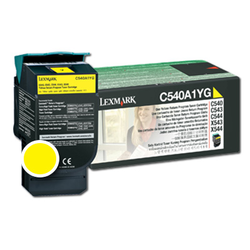 LEXMARK toner Yellow C540/43/44 (C540A1YG)