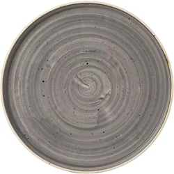 CHURCHILL Stonecast Peppercorn Grey plitev krožnik, o: 275 mm (6 kos)