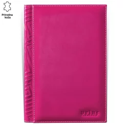 Princ Leather Kožni Rokovnik, B5, 330 listova, Roze