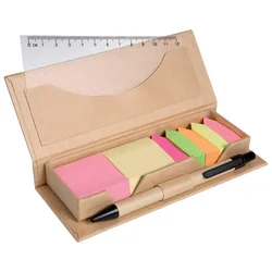 BLOK SAMOLJEPLJIV U KUTIJI 2 POST IT PLUS 5 ZASTAVICA PLUS RAVNALO PLUS OL.KEMIJSKA MIDOCEANBRANDS MO775613