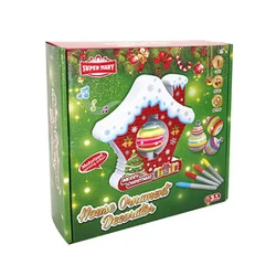 Božični set za barvanje dekoracij