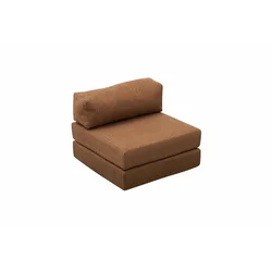 Atelier del Sofa Fotelja na razvlačenje Comfort, 95 x 75 x 95 cm, Smeđa