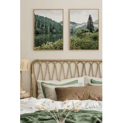 Wallity slika Artcerceve5, 2 dijela, 33 x 48 cm