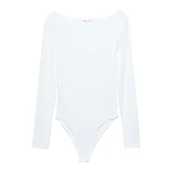 Pull&Bear Bodi majica bela