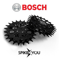 shumee Kolesa za robotsko košnjo BOSCH INTEGO, nerjaveče jeklo, 3 mm