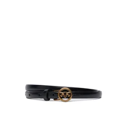 PINKO Pas Thin Belt H1 20252 PLT11 05481.A2QP Črna