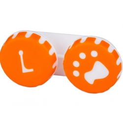 Škatlica za leče Paw orange