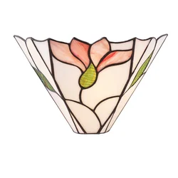 Endon 63964 - Zidno svetlo Tiffany BOTANICA 1xE14/40W/230V