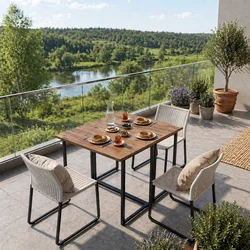 Hanah Home Sklopivi sto, Krem