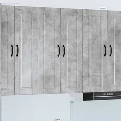 Ormar za Zid PORTO Betonski sivi 60 x 31 x 100 cm