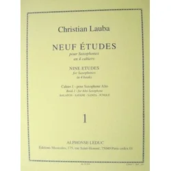 LAUBA C.:NEUF ETUDES VOL.1