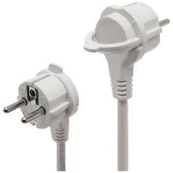 home Produžni kabel, 4 utičnice, 3 x 1,5 mm2, 5 met., bijeli - NV 04TK-5/WH/1.5