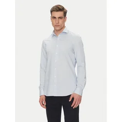 Michael Kors Srajca MK0DS01555 Svetlo modra Slim Fit