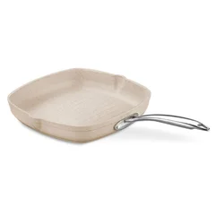 KORKMAZ Gril tiganj Granita 28x28cm A1268 krem