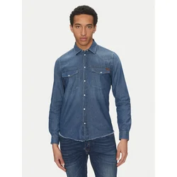 Liu Jo Jeans srajca QA5294 D0256 Modra Regular Fit